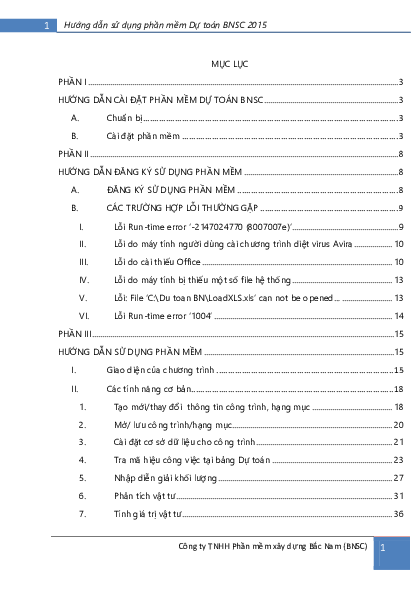 First page of “Huong dan su dung”