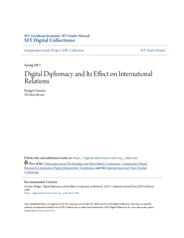 Digital diplomacy examples picture