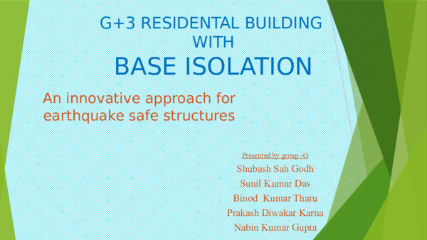 Ppt Base Isolation Presentation Ppt Base Isolation Presentation