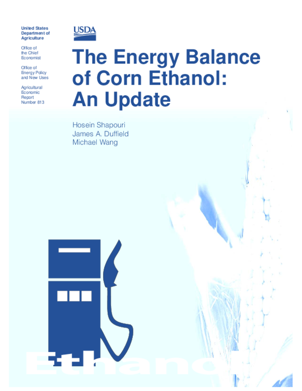 (PDF) The Energy Balance of Corn Ethanol Ronaldo Sá Academia.edu