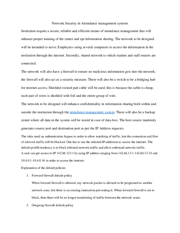 (DOC) Network Security in Attendance management systems.docx