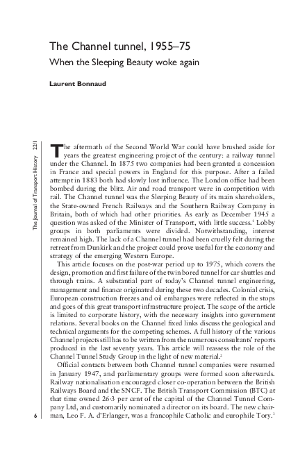 Channel tunnel facts image