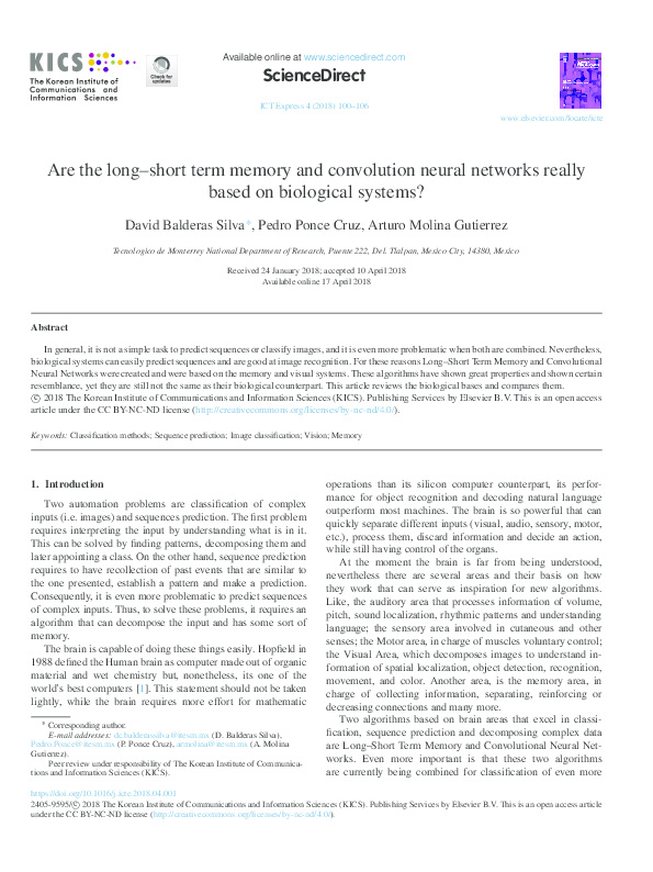 (PDF) 2018 Are the Long Short Term Memory and Convolution Neural ...