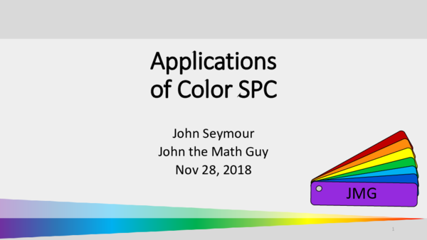 Applications of Color SPC