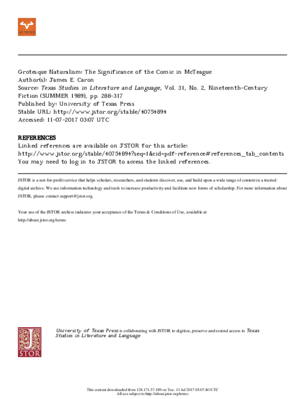 Mcteague essay example 04 picture