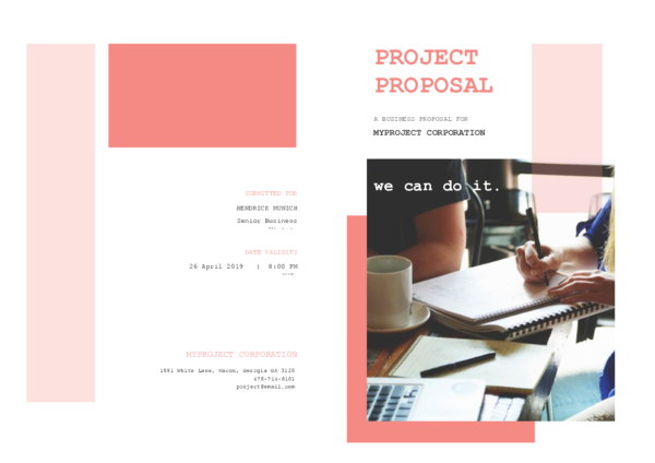 (DOC) Project Proposal Template