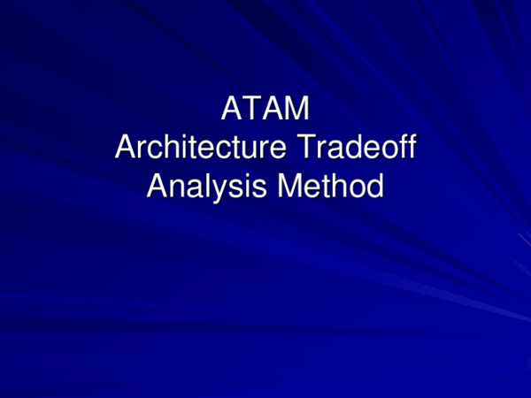 (PPT) B. ATAM analysis