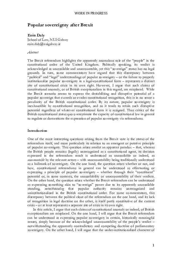 Compare the significance of popular sovereignty picture