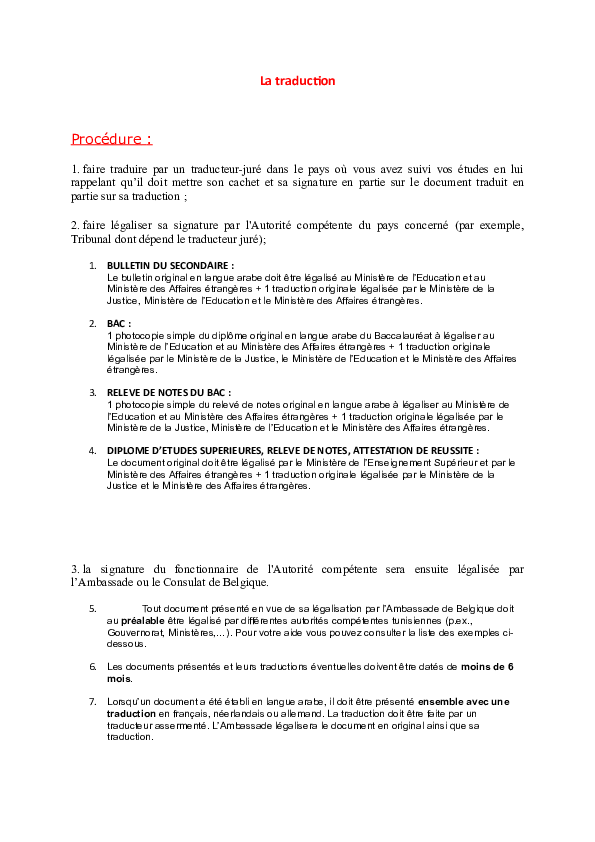 traducteur de document