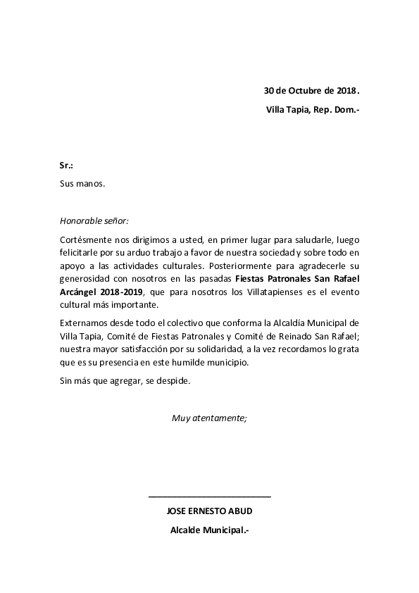 (DOC) Carta de agradecimiento  David Fabian  Academia.edu