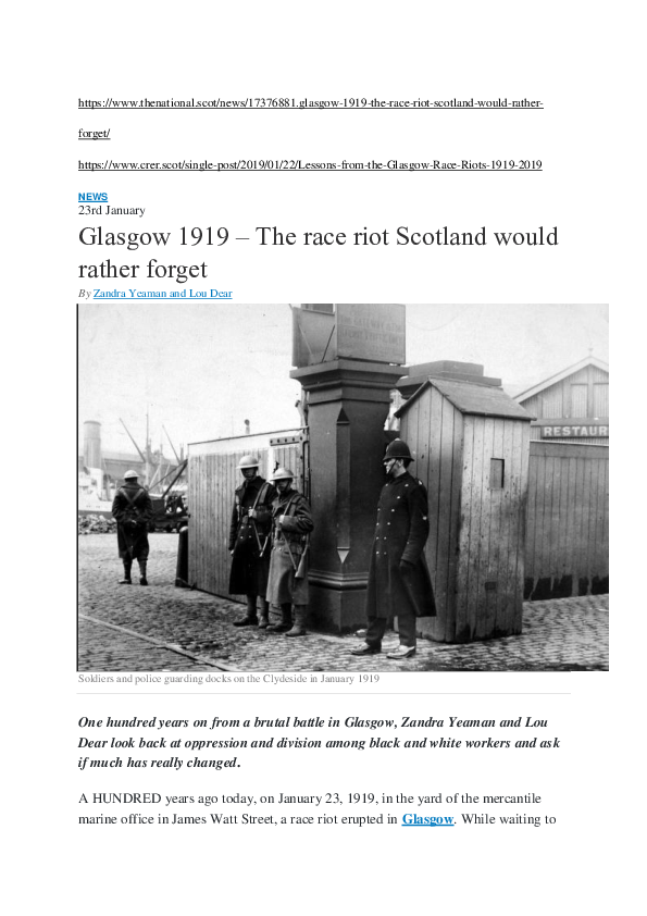 Burning tulsa: the legacy of black dispossession picture