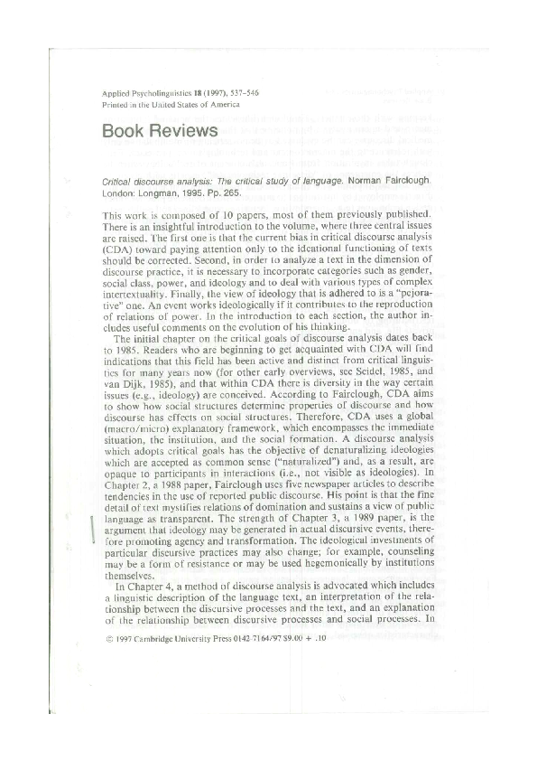 CRITICAL DISCOURSE ANALYSIS IN APPLIED LINGUISTICS A METHODOLOGICAL REVIEW visual data 3