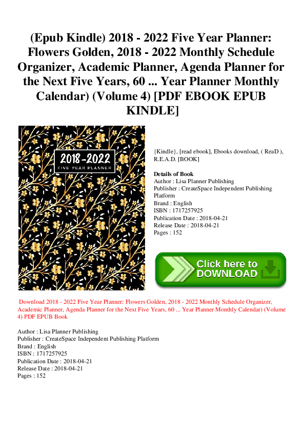 Pdf Monthly Schedule Organizer Academic Planner Agenda Planner For The Next Five Years 60 Year Planner Monthly Calendar Volume 4 Pdf Ebook Epub Kindle Ali Andre Academia Edu