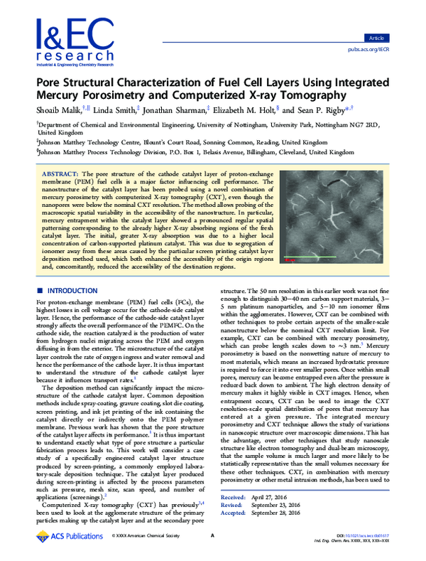 (PDF) Pore Structural Characterization of Fuel Cell Layers Using ...