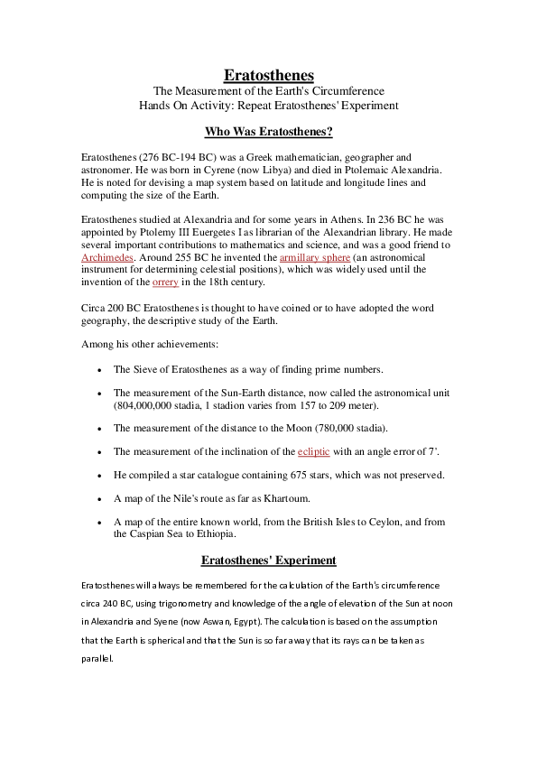 Eratosthenes for kids image