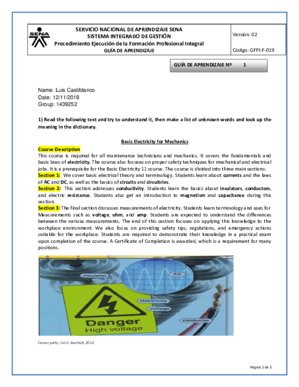 (DOC) Basic electricity LUIS HERNAN CASTIBLANCO RATIVA Academia.edu