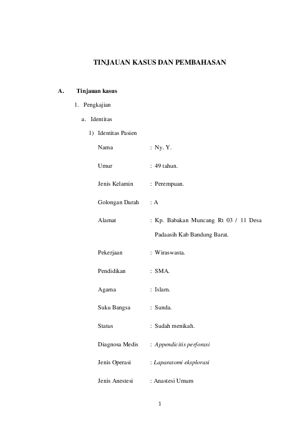 Doc Contoh Askep Kmb Gilang Pratama Academia Edu