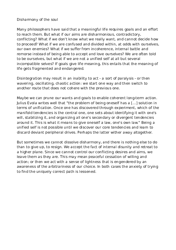 What is disharmony image