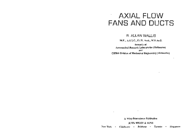 (PDF) Axial Flow Fans and Ducts