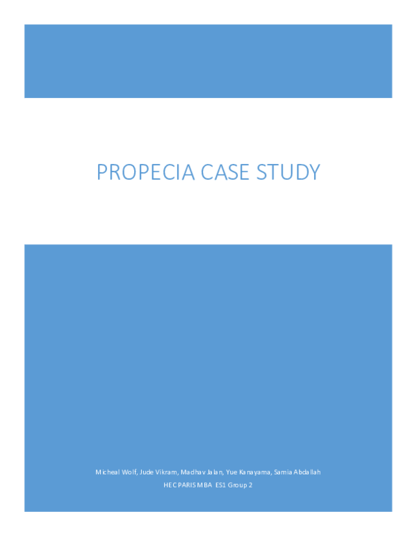 Propecia case study 08 image