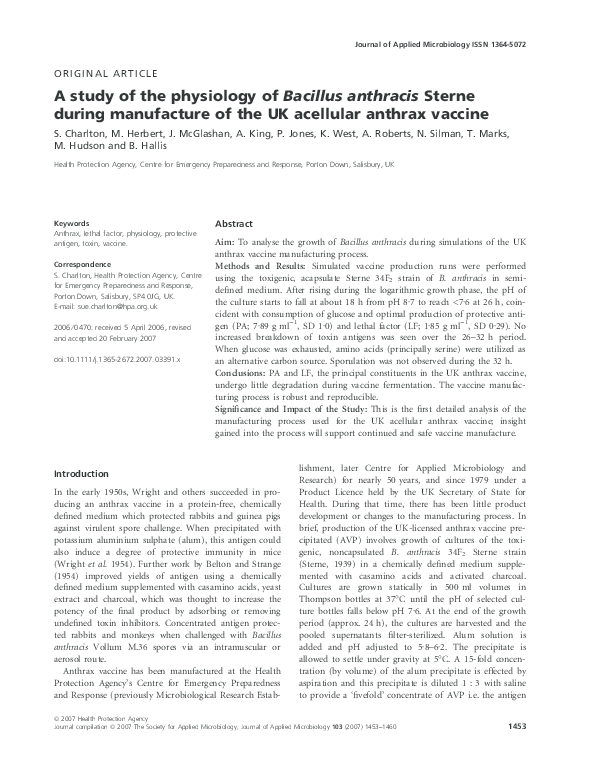 Where can bacillus anthracis be found picture