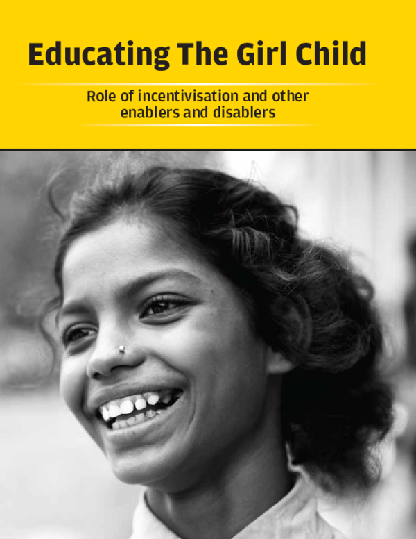 (PDF) Educating The Girl Child Role of incentivisation and other
