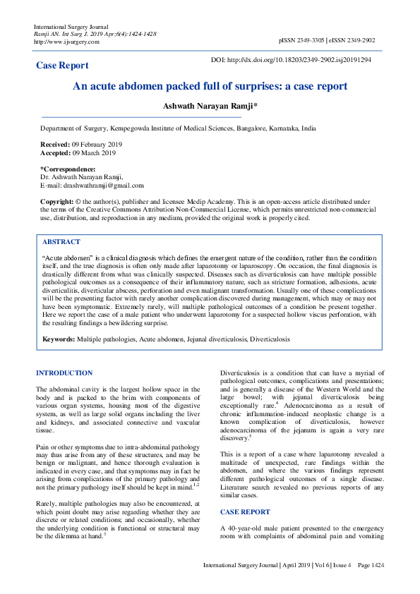 Acute abdomen physical exam image