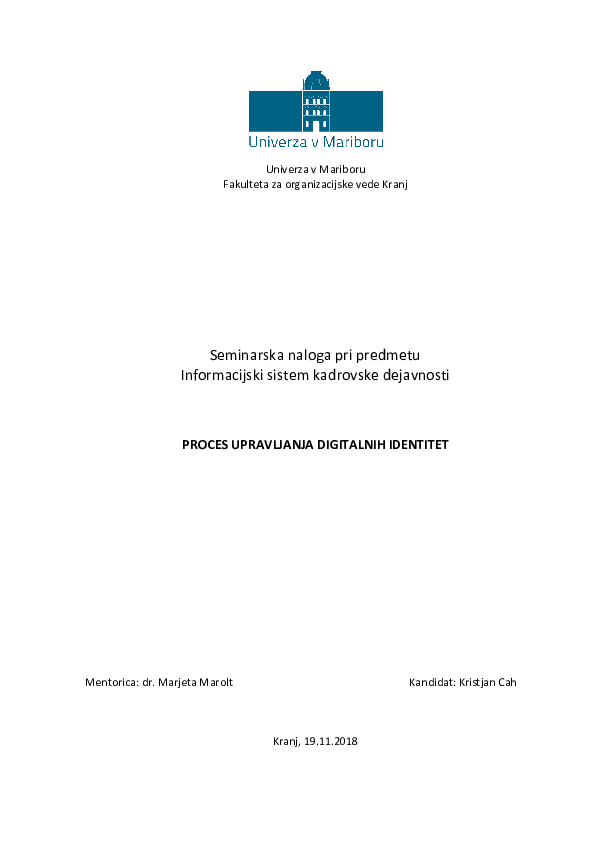 UNIVERZA V MARIBORU KRANJ visual data 8