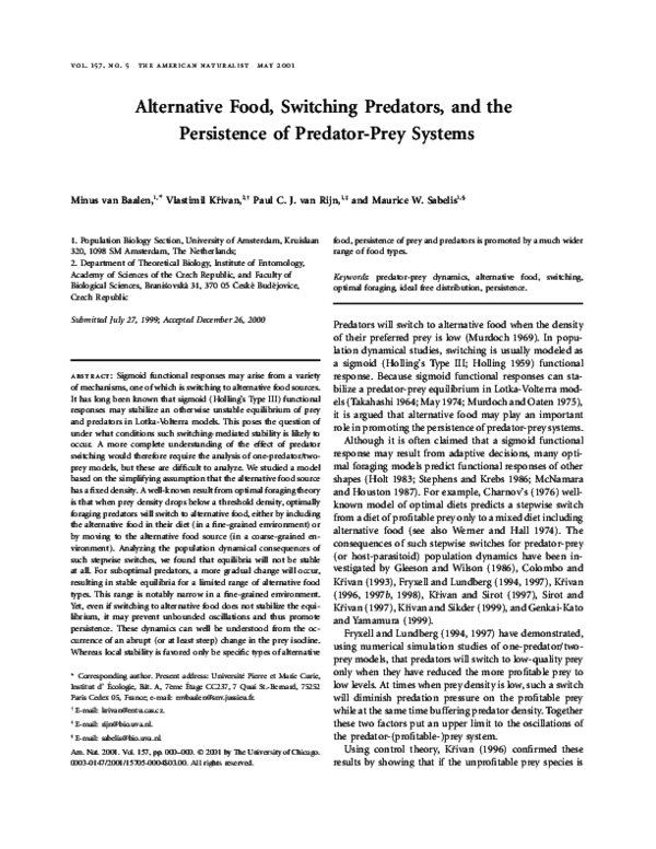 Ideal Free Distribution Research Papers Academia Edu