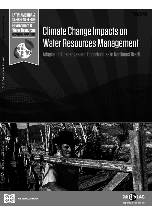 (PDF) Climate Change Impacts on Water Resources Management - Adaptation ...