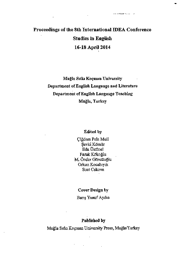 (PDF) A Serious Confrontation Pantomime by Derek Walcott Kübra Vural