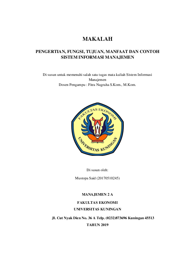 (PDF) Makalah (SIM) Mustopa Said Academia.edu (PDF) Makalah (SIM) Mustopa Said Academia.edu