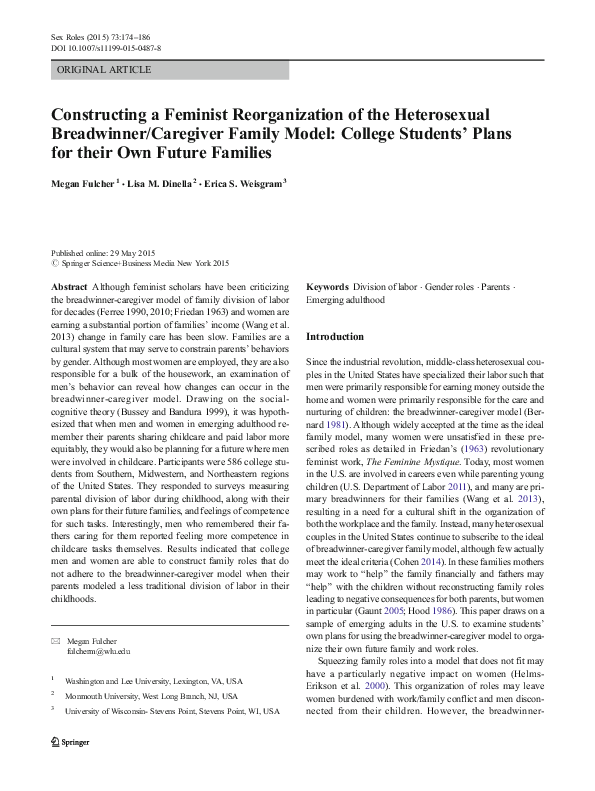 (PDF) Constructing a Feminist of the Heterosexual