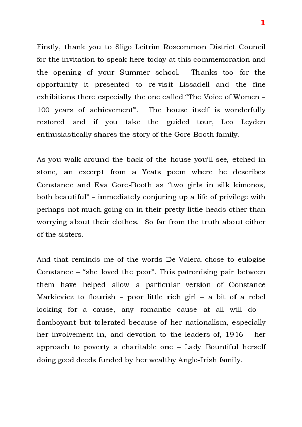 (PDF) Tish Gibbons address to MarkieviczPartridge Summer School August