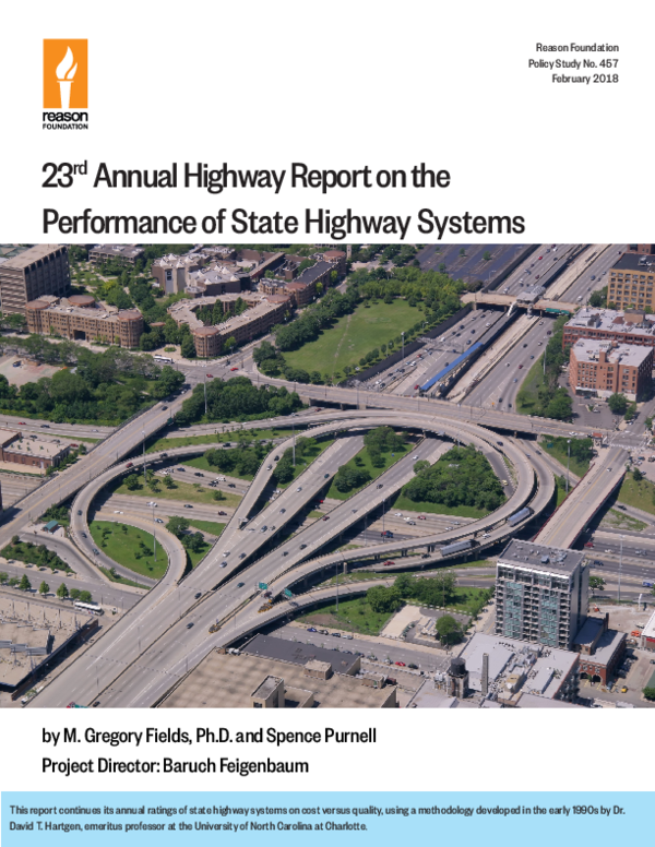 (PDF) 23 rd Annual Highway Report on the Performance of State Highway ...