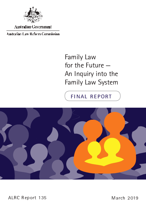 PDF) F I N A L R E P O R T Family Law for the Future - An Inquiry into the  Family Law System | HARRIS ( K O N S T A N T I N O S )
