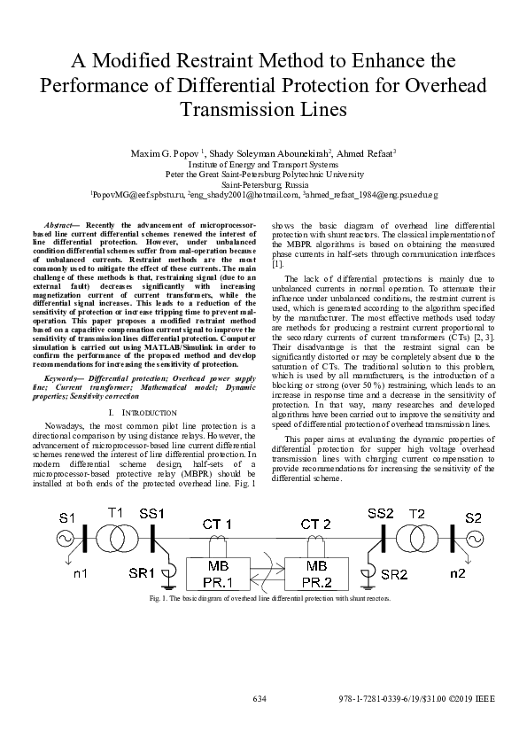 (PDF) A Modified Restraint Method to Enhance the Performance of