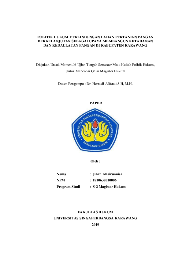 Politik Lahan Pertanian: Perebutan Sumber Daya, Ketahanan Pangan, dan Keadilan Sosial