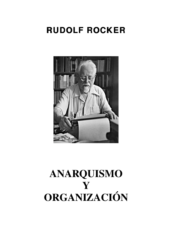 (PDF) Rudolf Rocker - Anarquismo