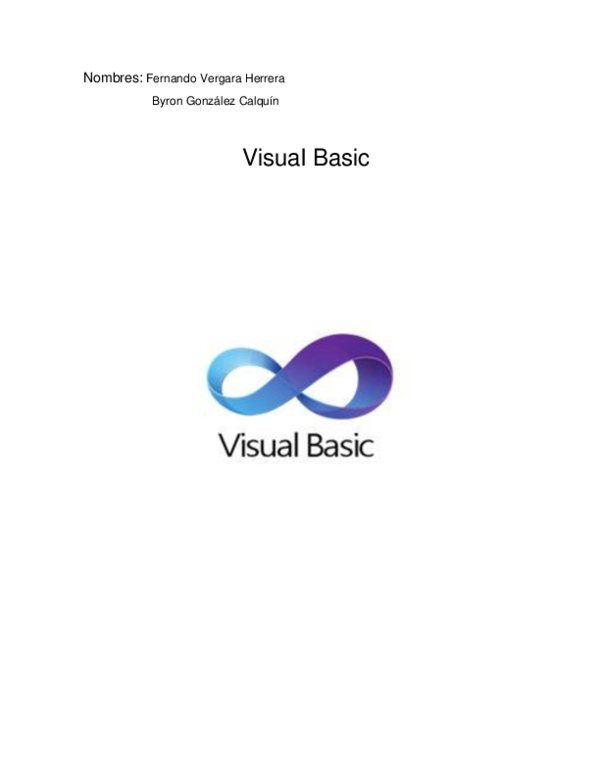 (DOC) visual basic