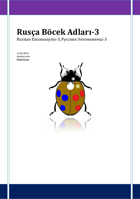 (PDF) Russian insect names-3 2019