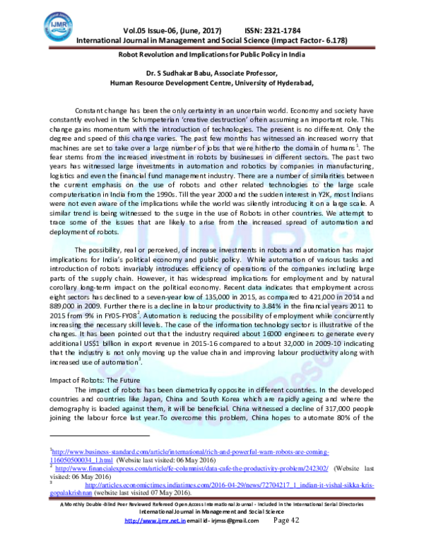 (PDF) Prospects of Cashless Economy in India
