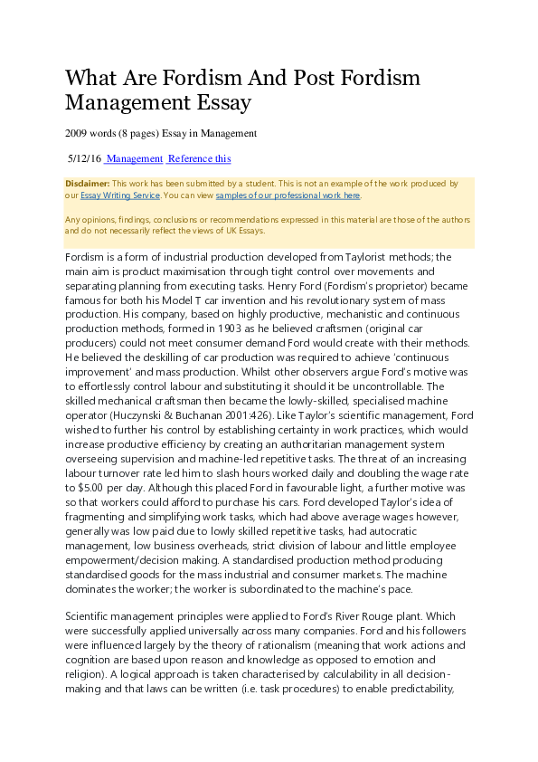 Fordist keynesian welfare state picture