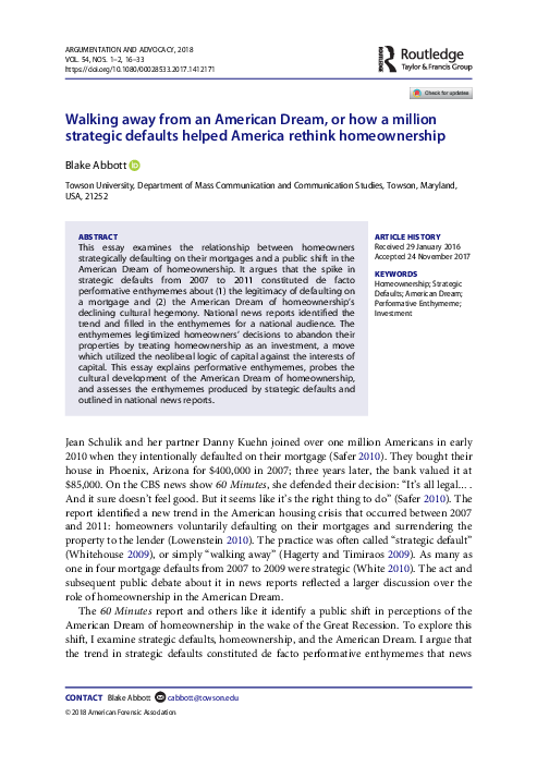 Psychological benefits of homeownership image