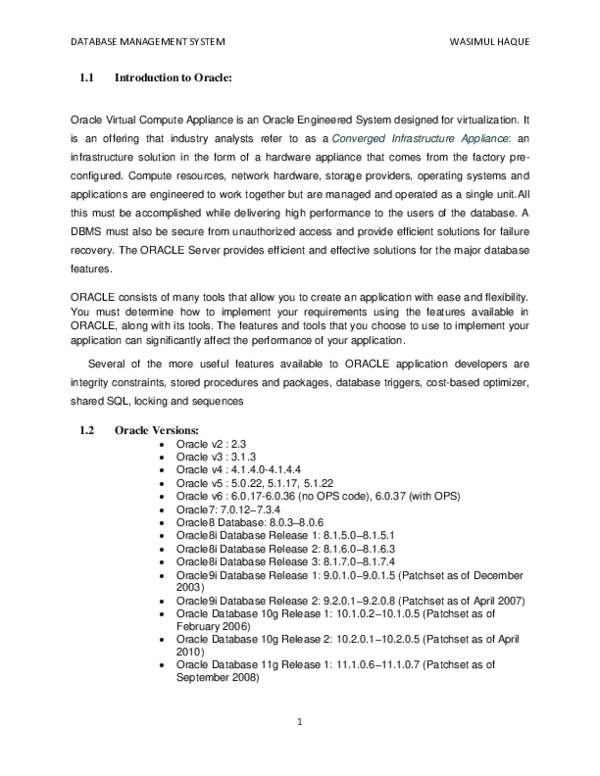 (DOC) WASIM DBMS | Lalit Rao - Academia.edu