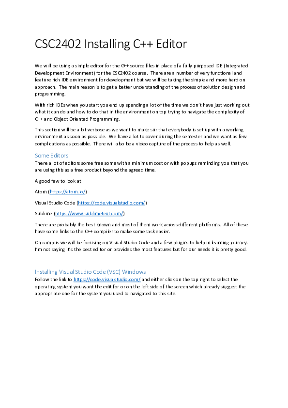 (DOC) Installing VSC Windows | venky 13 - Academia.edu