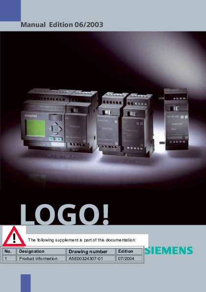 1.3 24V Siemens LOGO Power 1,3A Stromversorgung 6EP1 331-1SH01 v