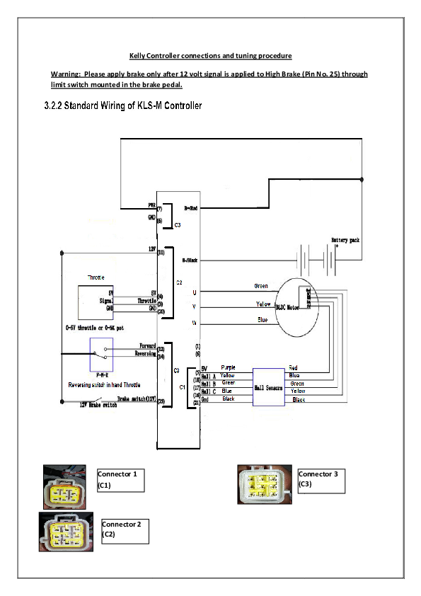(PDF) Kelly Controller connections and tuning procedure Aditya