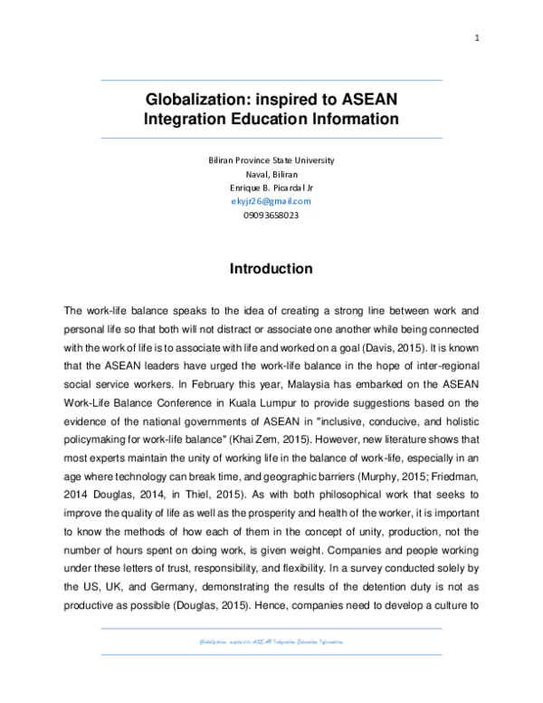 Asean community picture