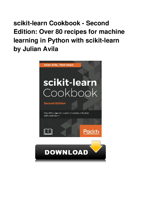python deep learning cookbook pdf